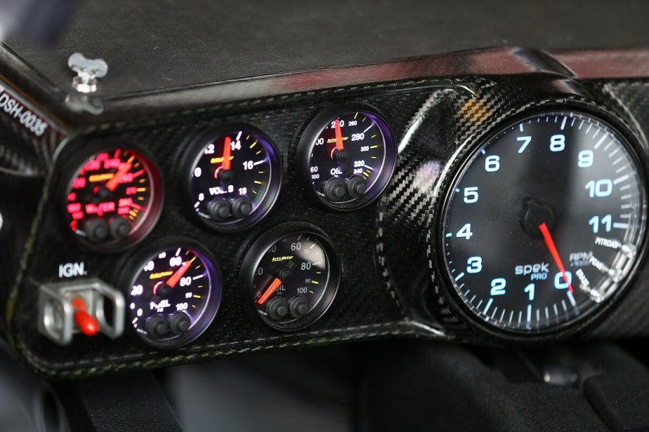 Tachometer with gauges