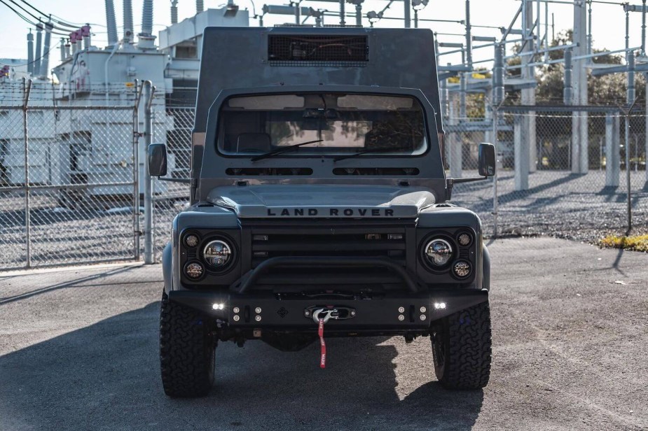 Custom Land Rover Defender 6x6 Perentie from Australia built for Overlanding.