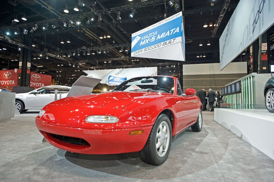 1990 Mazda Miata Red