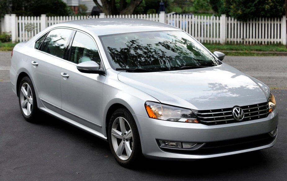 2012 Volkswagen Passat silver