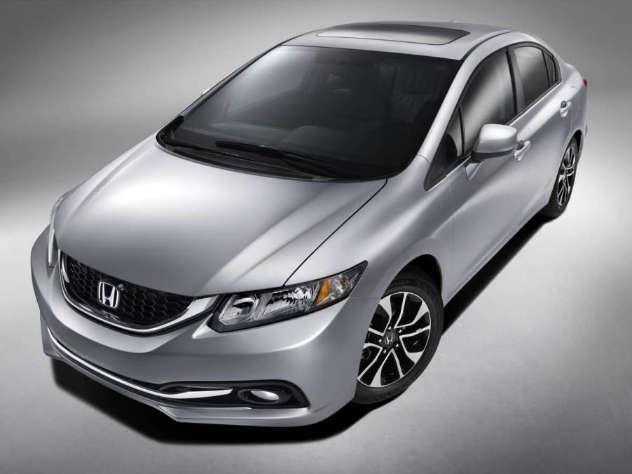 2013 Honda Civic EX-L Navi Silver