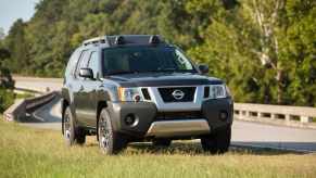 A black 2015 Nissan Xterra