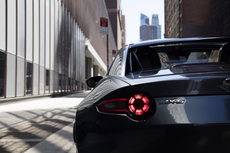 2017 Mazda MX-5 tail light