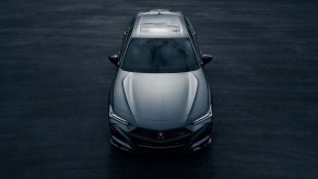 2023 Acura TLX Gotham Gray PMC Edition top view