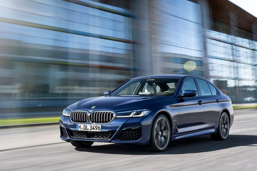 2023 BMW 5 Series blue