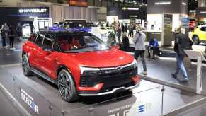 2023 Chevrolet Blazer in red