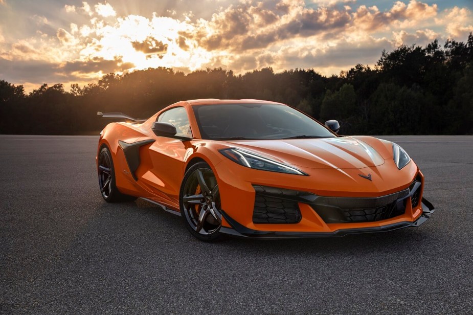 2023 Chevrolet Corvette Z06 sunset