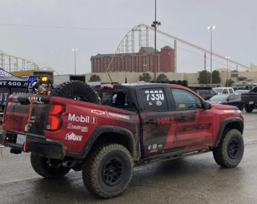 The 2023 Chevy Colorado ZR2 breaks frame and wins Mint 400