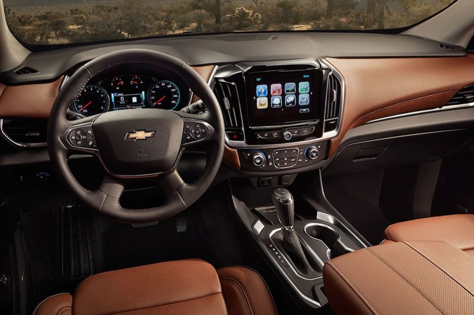 2023 Chevy Traverse interior