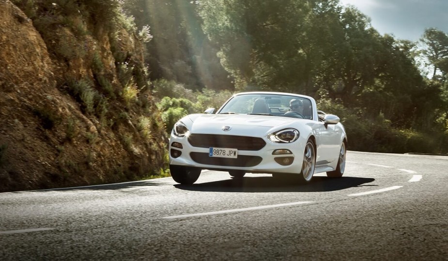 2023 Fiat 124 Spider white