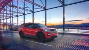 Red 2023 Ford Explorer