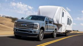 The 2023 Ford F-250 borrowed bumper steps from the Chevrolet Silverado