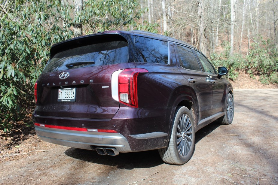 2023 Hyundai Palisade rear end