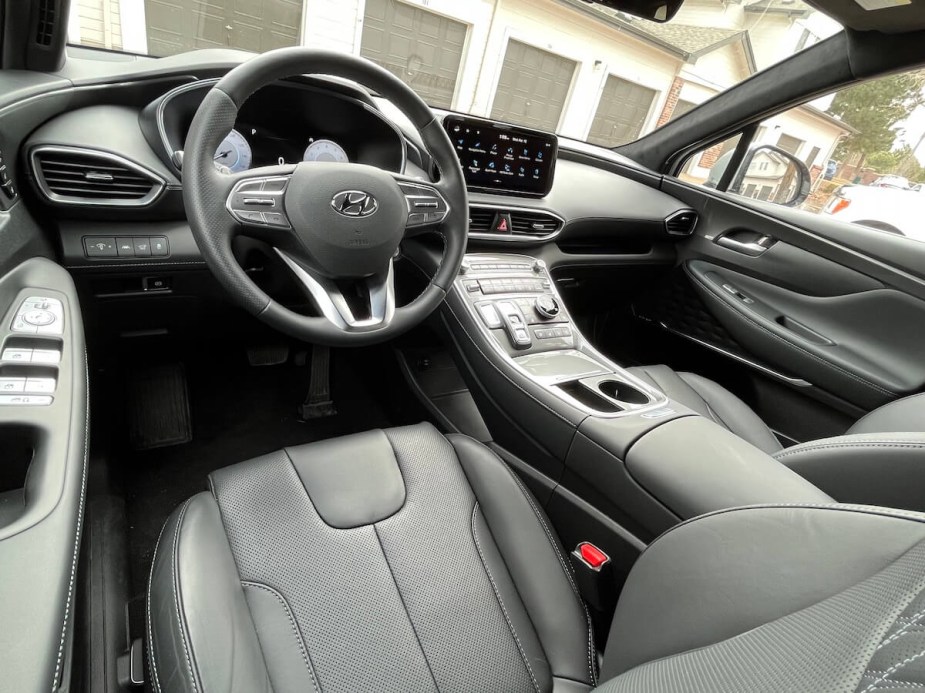 2023 Hyundai Santa Fe Calligraphy interior