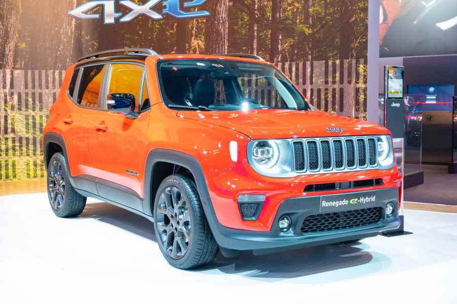 2023 Jeep Renegade in orange