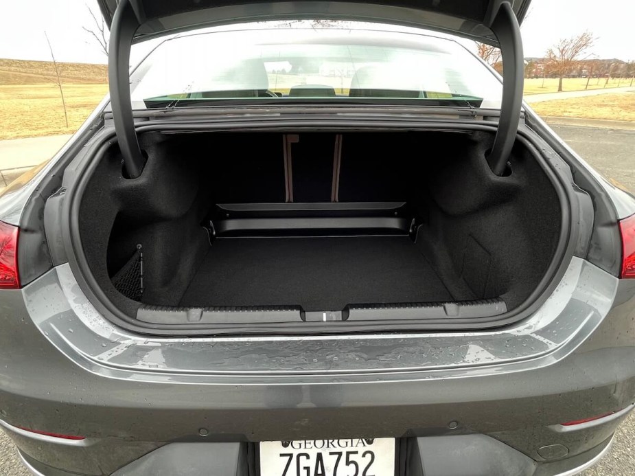 2023 Mercedes-Benz EQE 350 trunk space