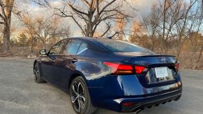 A rear view of the 2023 Nissan Altima