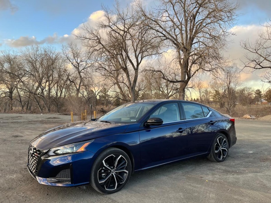 A side view of the 2023 Nissan Altima