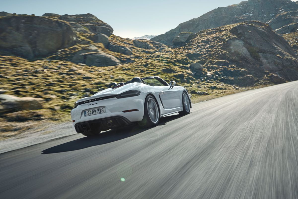 The 2023 Porsche 718 Boxster Spyder is a bargain badge deliver system 