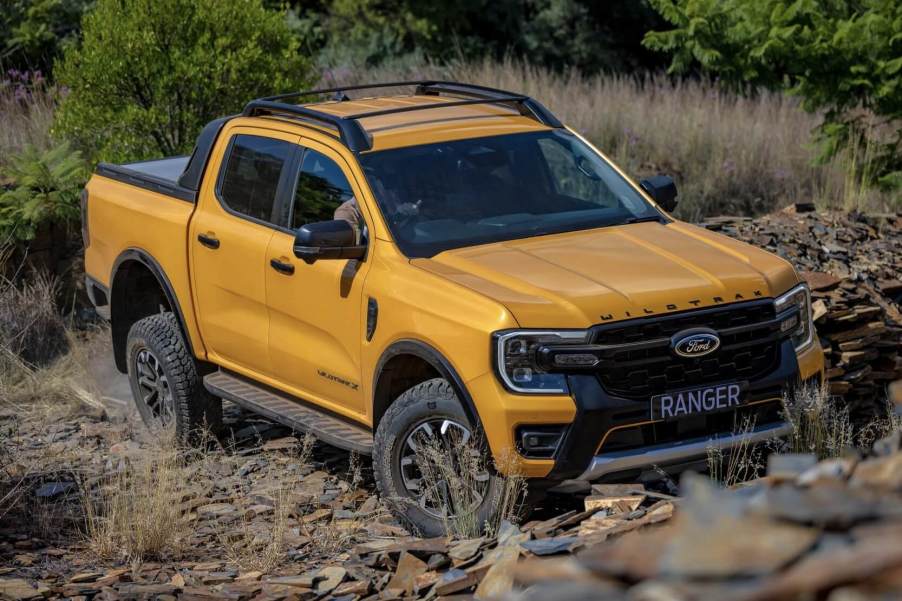 The new 2024 Ford Ranger Wildtrak X model