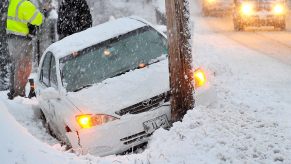 Car crashes into pole, highlighting high-speed police chase in Wisconsin that knocked out power for residents