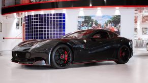 Ferrari F12 black