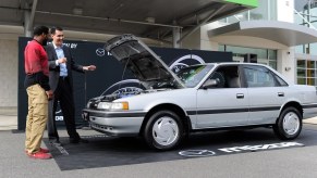 Mazda 626 silver