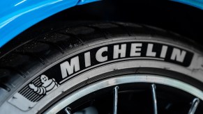 Michelin Tire on racecar