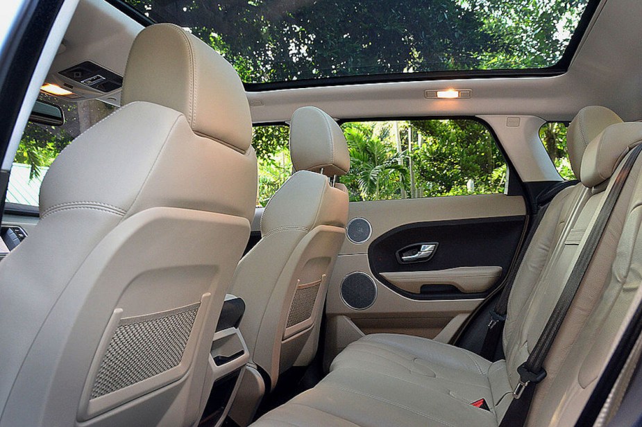 Panoramic sunroofs