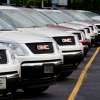 Front view of the GMC Terrain, an SUV that can start having problems at 100,000 miles