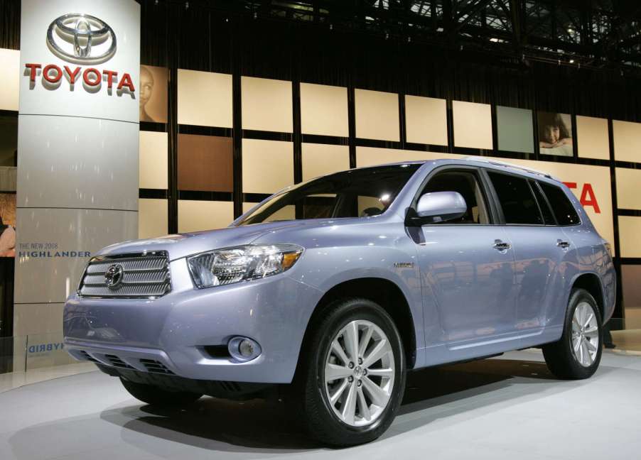 SUVs with annual repair costs under $500 include this Toyota Highlander