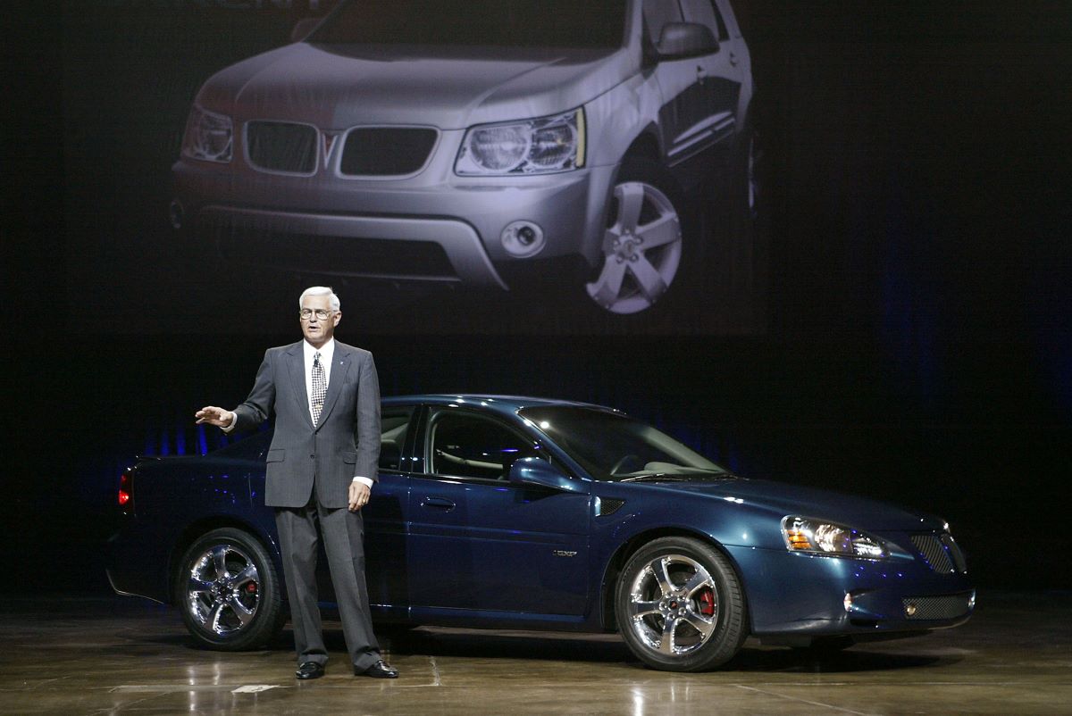 The Pontiac Grand Prix GXP was a front-wheel drive V8 sedan