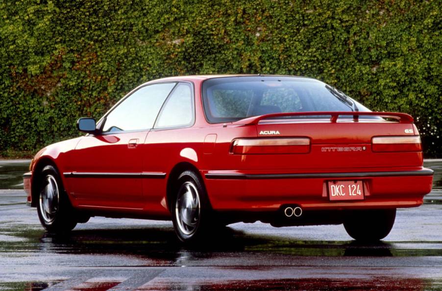 1991 Acura Integra rear view