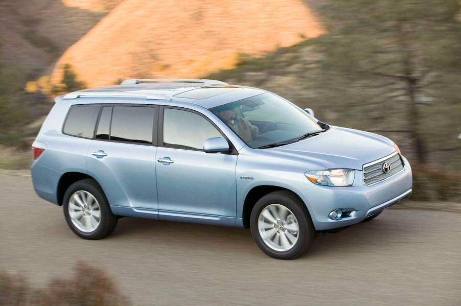 2008 Toyota Highlander Hybrid: Worst Toyota Highlander Hybrid model year