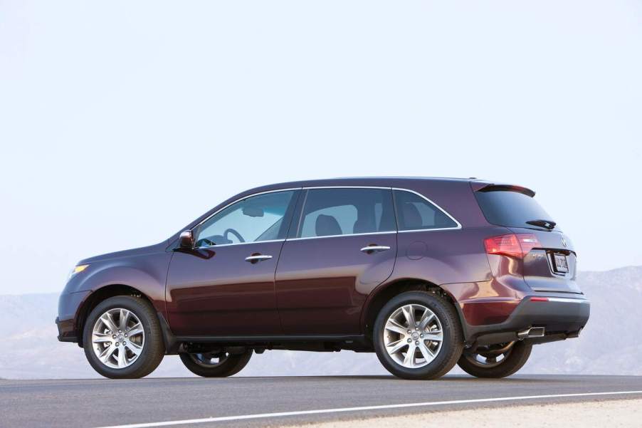 2010 Acura MDX best used SUV under 10000