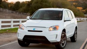 The Toyota RAV4 EV has a Tesla motor that QC charge can fix