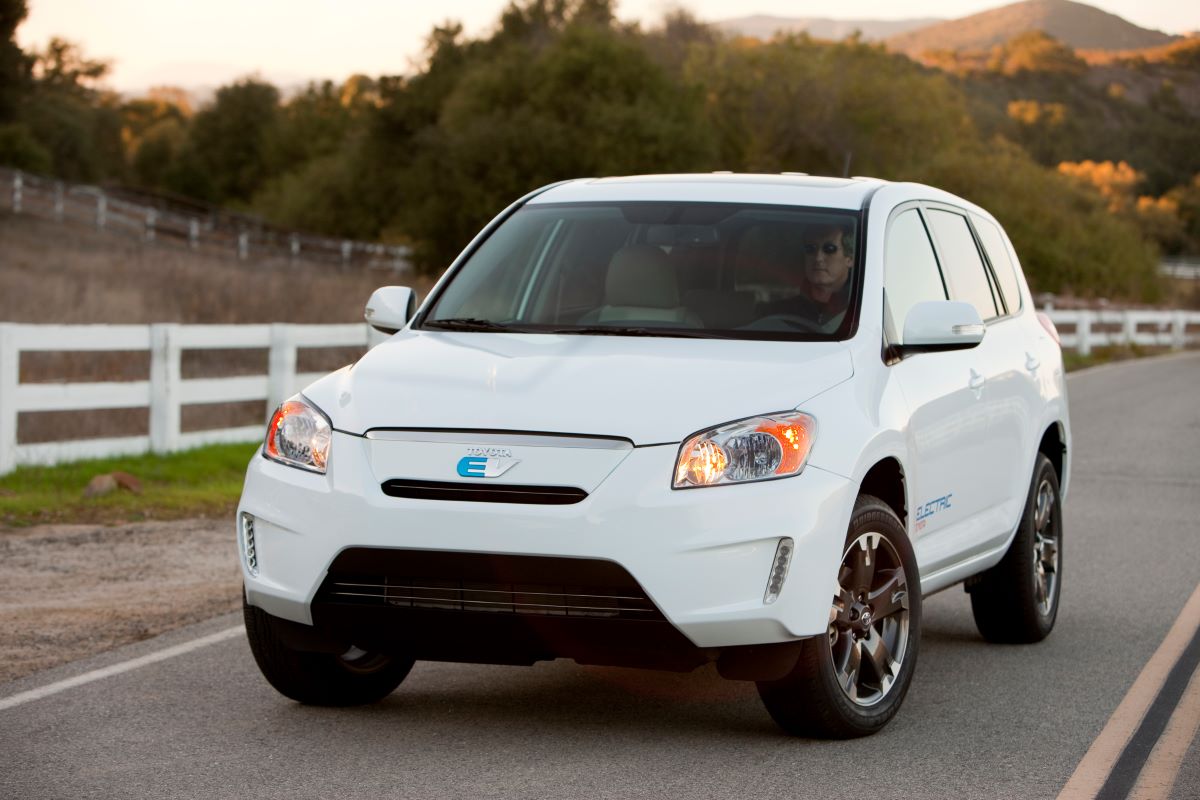 The Toyota RAV4 EV has a Tesla motor that QC charge can fix 