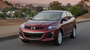 2012 Mazda CX-7 in red