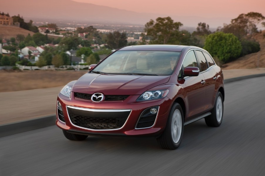 2012 Mazda CX-7 in red