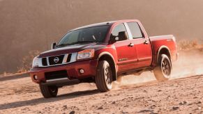 Leaky rear axle seals are a common first-gen Nissan Titan problem