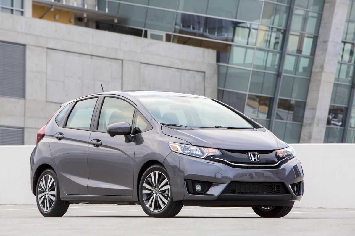 The 2015 Honda fit looks very nice