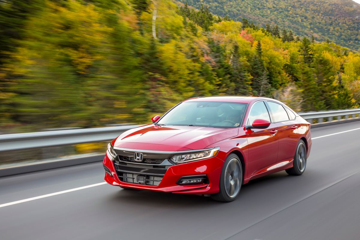 The Honda Accord is a reliable midsize sedan 