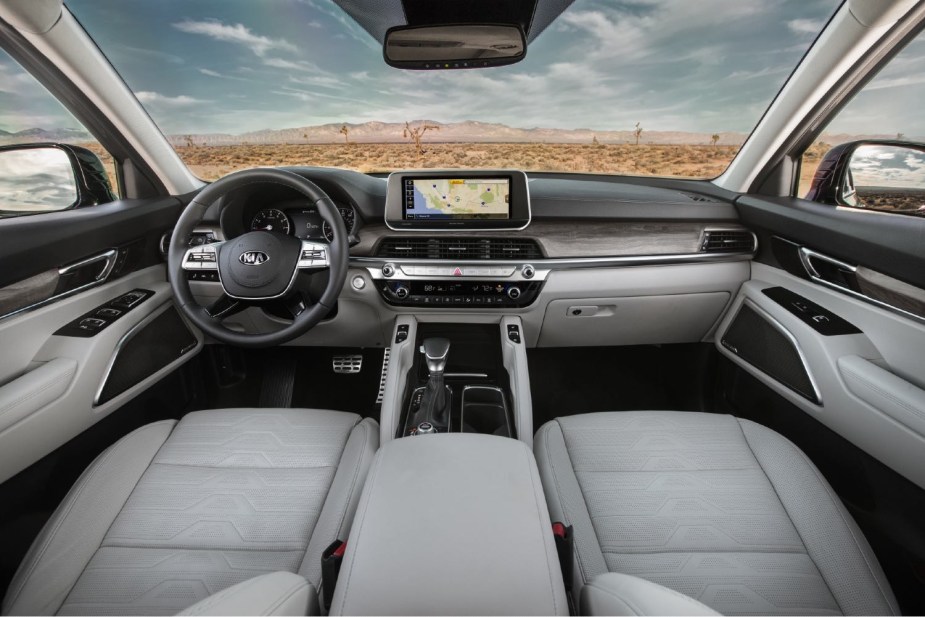 2021 Kia Telluride interior 