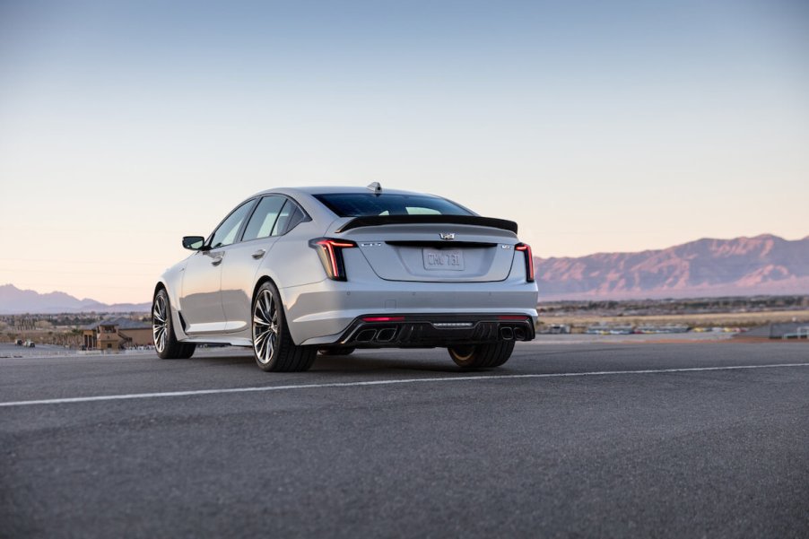 2022 Cadillac CT5-V gray