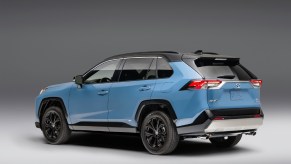 2022 Toyota RAV4 in light blue