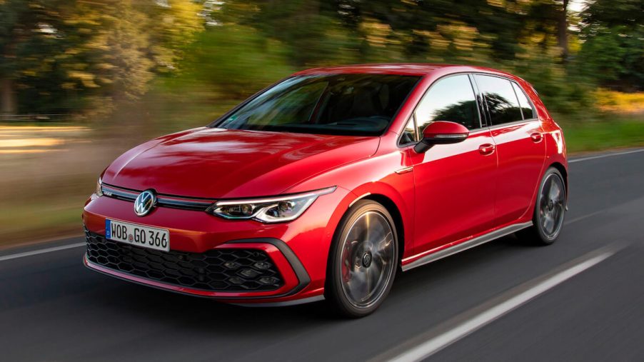 2022 VW Golf Red