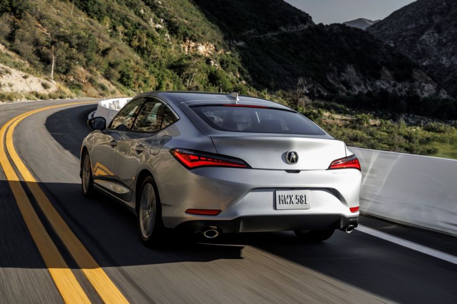 The 2023 Acura Integra has a very large trunk