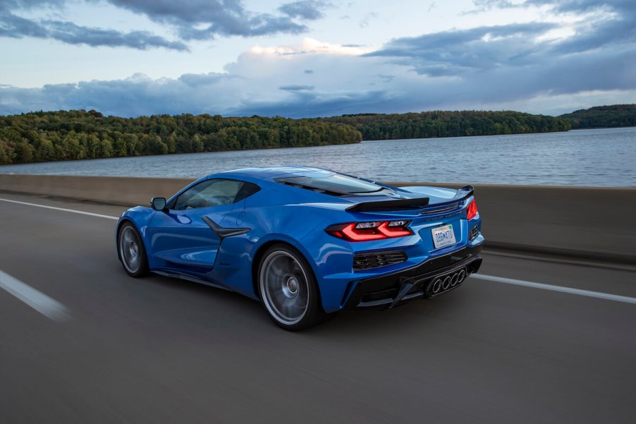 2023 Chevrolet Corvette Z06 blue