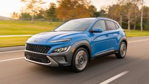 2023 Hyundai Kona in blue