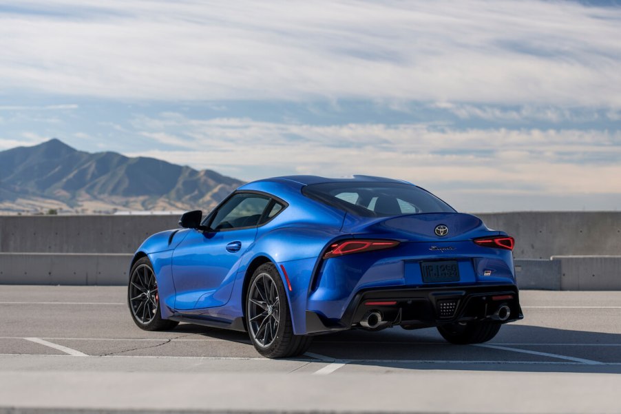 2023 Toyota GR Supra blue